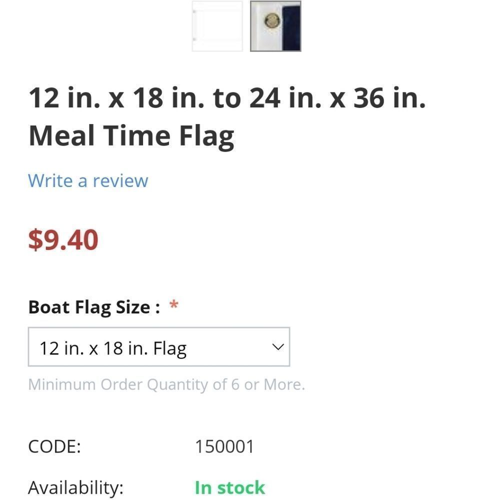19 blank flags - Picture 7 of 8